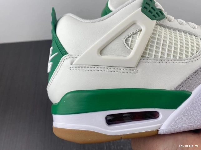 Rep Onekick Green Air 4 SB Pine DR5415-103 Nike Jordan x 0703